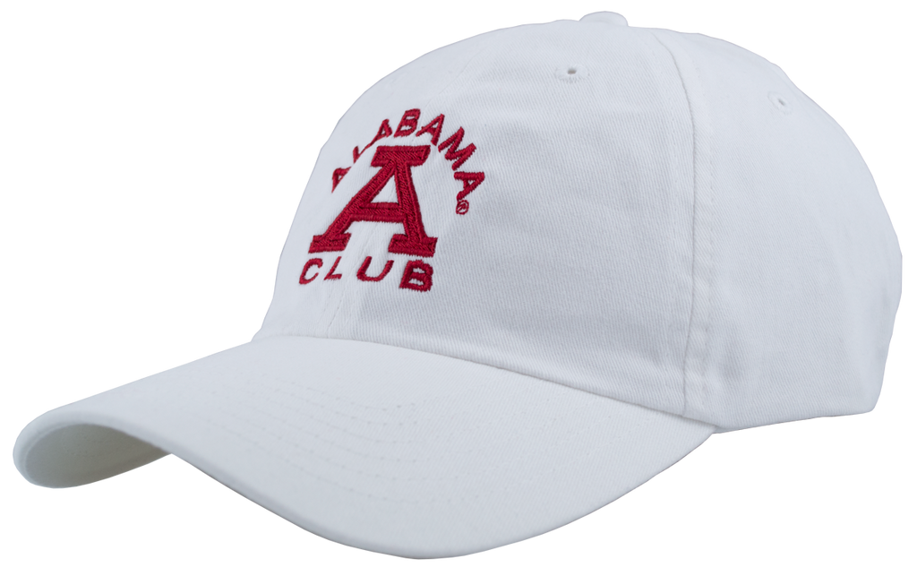 A-Club Six Panel Brushed Twill Unstructured Cap