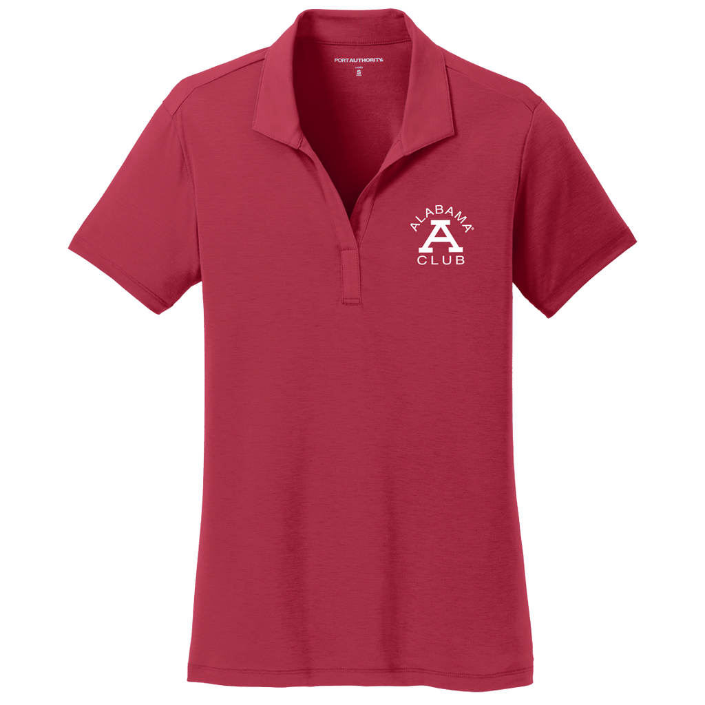A-Club Women's Performance Golf Shirt - Crimson