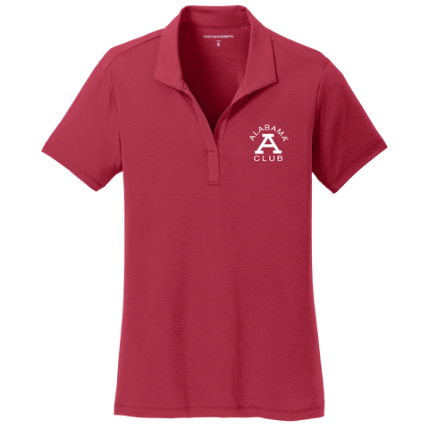 A-Club Women's Performance Golf Shirt - Crimson