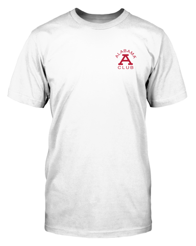 A-Club Left Chest Logo - White