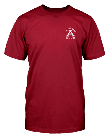 A-Club Left Chest Logo - Crimson