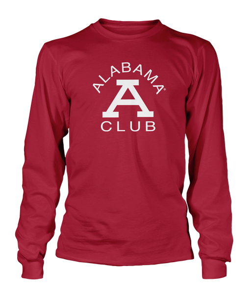 A-Club Front Logo - Crimson